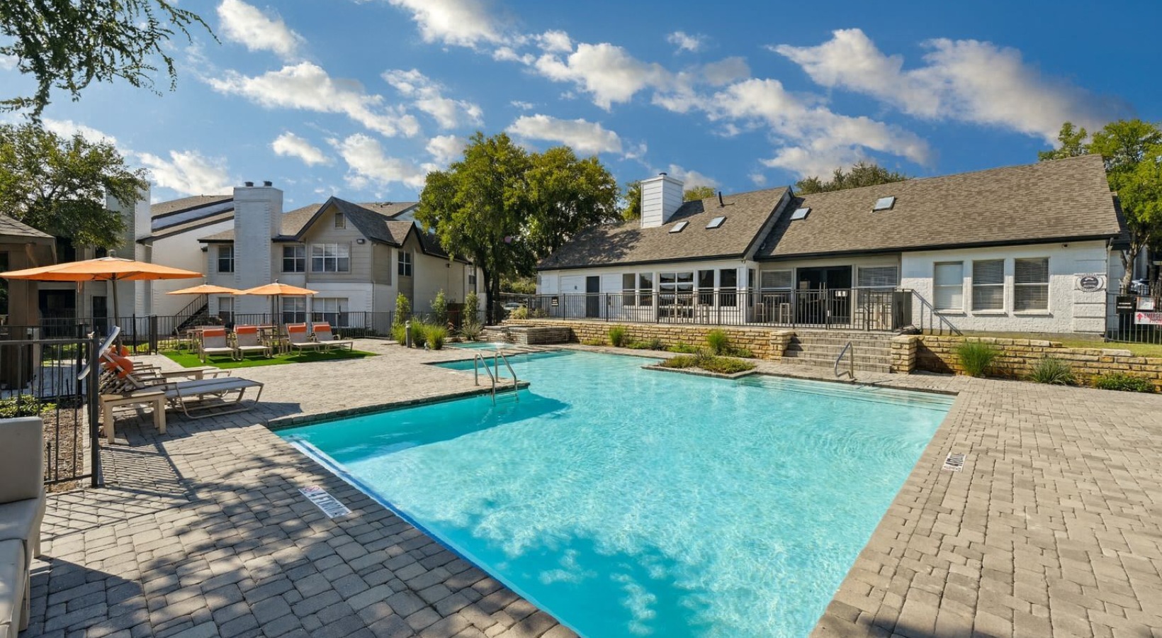 Two Sparkling Swimming Pools Two Sparkling Swimming Pools